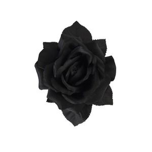 Collectif Accessories Loy Black Hair Flower